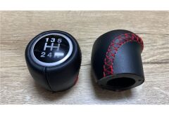 VİTES TOPUZU LİNEA PUNTO 5 İLERİ (DERİ-KIRMIZI DİKİŞ)