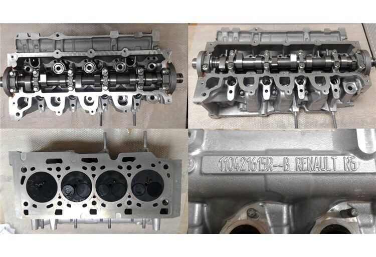 SİLİNDİR KAPAĞI KADJAR CAPTUR EURO 5 1.5 DCİ K9K DOLU (MOTORDAN)