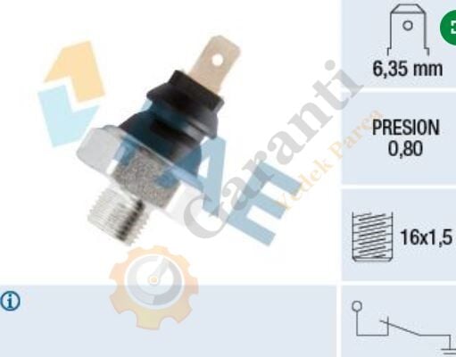 YAĞ BASINÇ MÜŞÜRÜ PEUGEOT FORD SCORPIO I