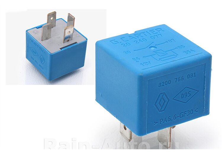 ROLE ÇOK AMAÇLI LAGUNA LOGAN MAVİ 4 FİŞLİ 12V 35A