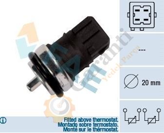 HARARET MÜŞÜRÜ SİYAH 4FİŞ CLİO II III KANGO MEGANE II SCENİC II DACIA LOGAN 1.5