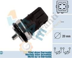 HARARET MÜŞÜRÜ SİYAH 4FİŞ CLİO II III KANGO MEGANE II SCENİC II DACIA LOGAN 1.5