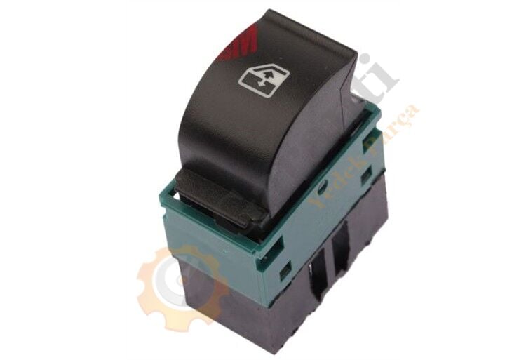 CAM AÇMA DÜĞMESİ TEKLİ (SİYAH SOKET) FİAT DOBLO