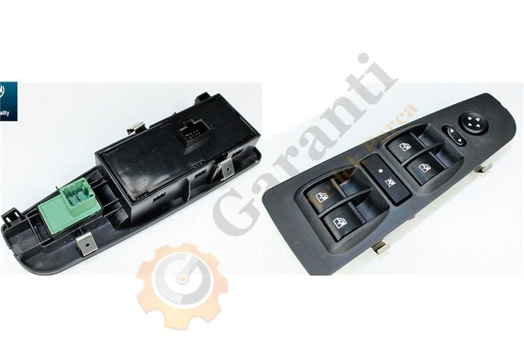 CAM AÇMA ANAHTARI SOL DÖRTLÜ ÇERÇEVELİ LİNEA