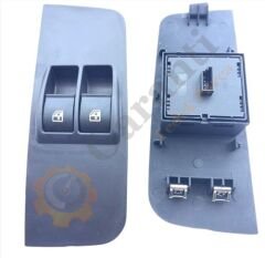 CAM AÇMA DÜĞMESİ LİNEA SOL ÇİFTLİ KASALI AYNA AYARSIZ