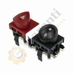 FLAŞÖR VE MERKEZİ KİLİT DÜĞMESİ MEGANE II CLİO III