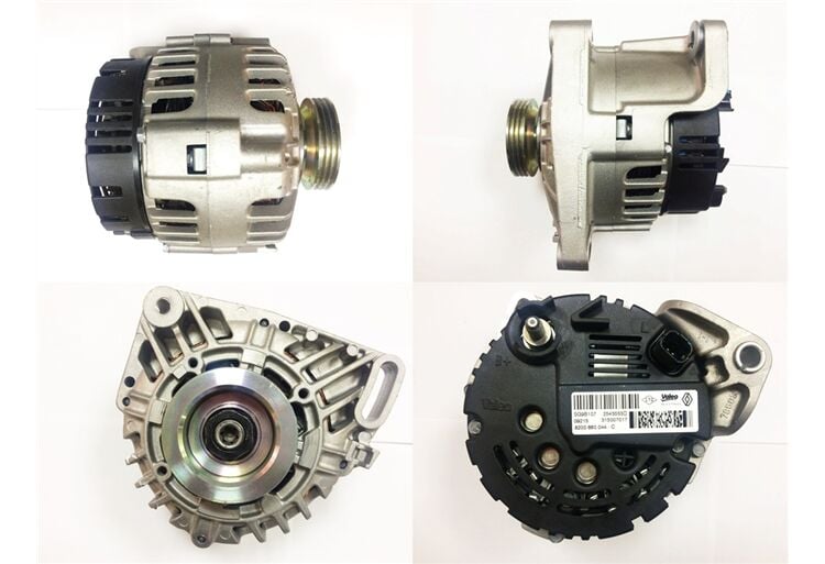 ALTERNATÖR ŞARZ DİNAMOSU CLİO II 1.2 16V D4F 95 AMPER 1998-2008
