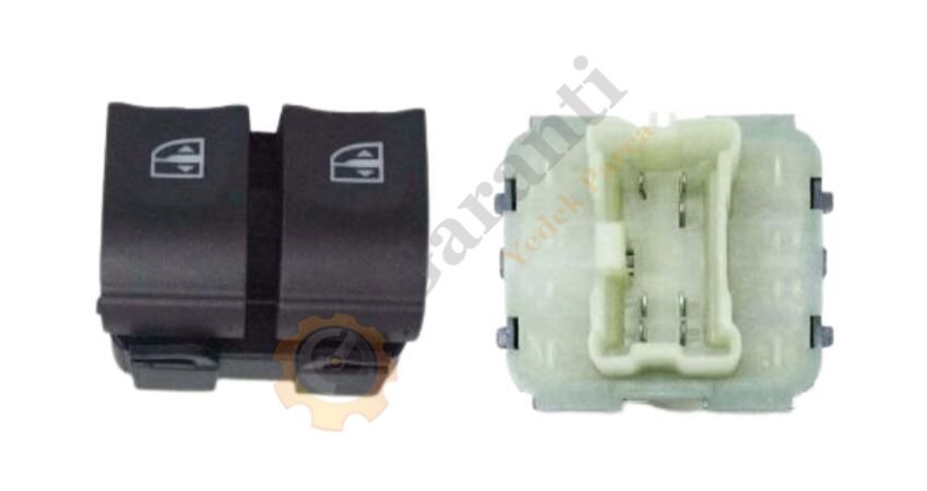 CAM AÇMA KAPAMA DÜĞMESİ SOL ÖN KANGO II LODGY DUSTER DOKKER LOGAN II SANDERO II