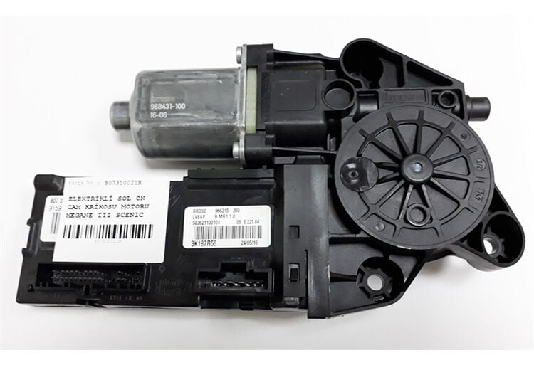 ELEKTRİKLİ SOL ÖN CAM KRİKOSU MOTORU MEGANE III SCENİC III