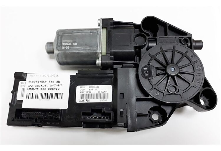 ELEKTRİKLİ SOL ÖN CAM KRİKOSU MOTORU MEGANE III SCENİC III